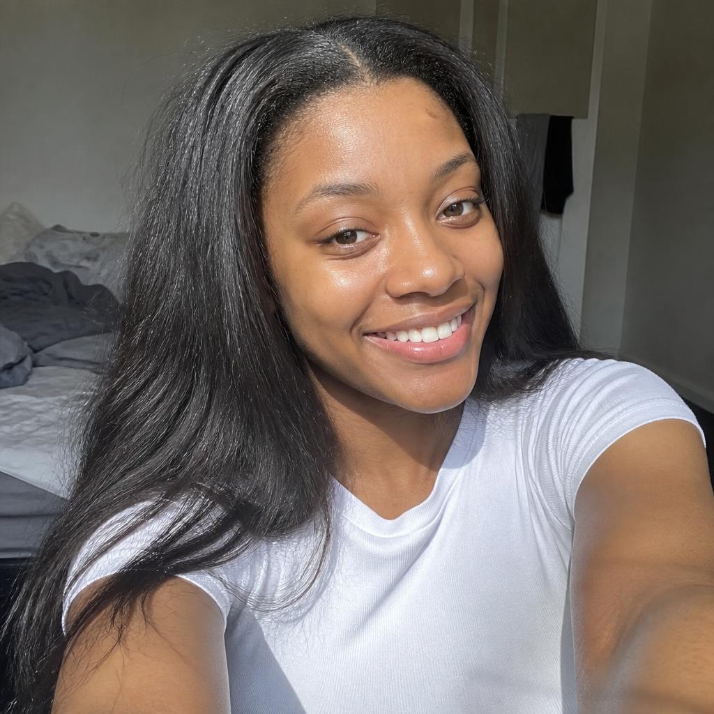 Happy student