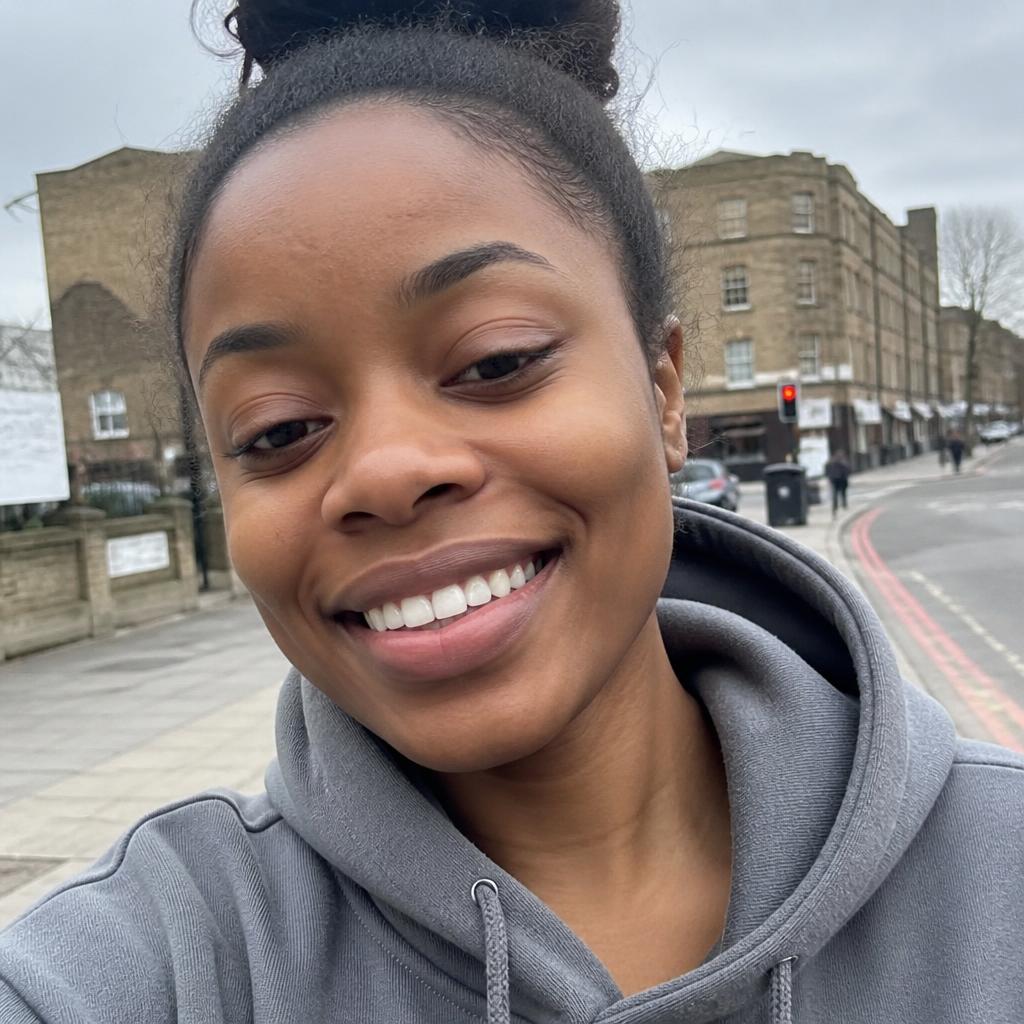 Happy student